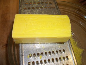 Grating Soap