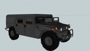 3D Model Tremor MUV with wagon top.